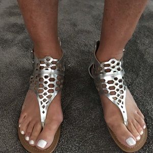 Carlos Santana flat sandals